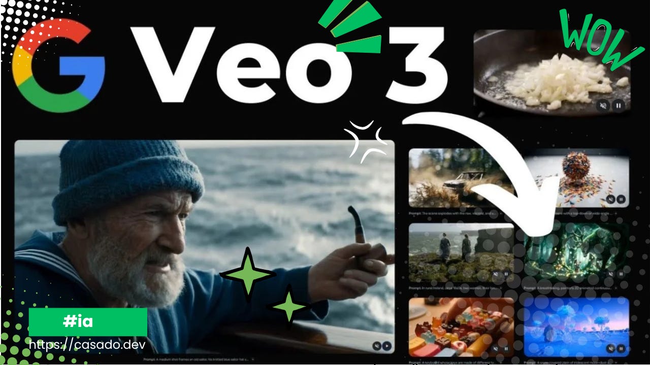 Google Veo 3 Casa do Dev