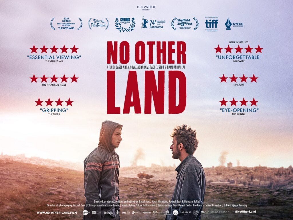 Ahead of the Oscars, No Other Land Already Won - Journal of Political  Inquiry