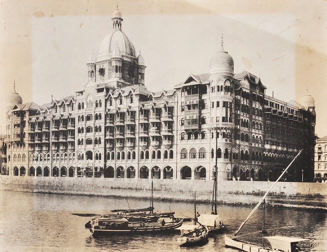 Newly Completed Taj Mahal Hotel Bombay, 1903 Photo