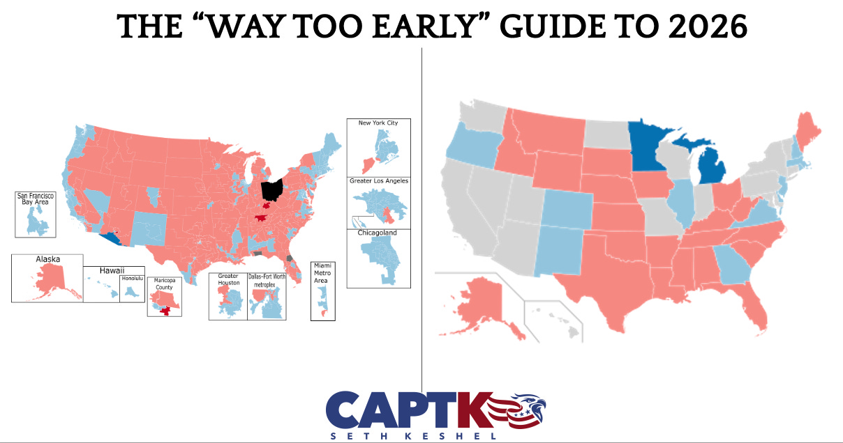 The "Way Too Early" Guide to the 2026 House and Senate Midterms