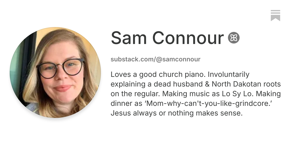 Sam Connour | Substack