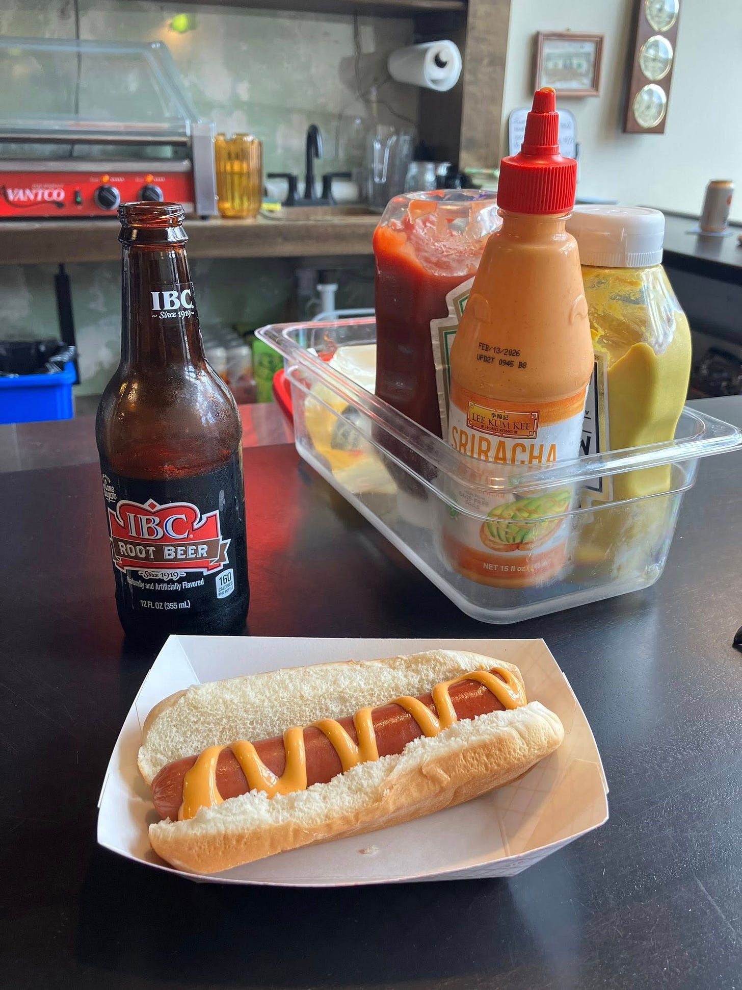 May be an image of hotdog