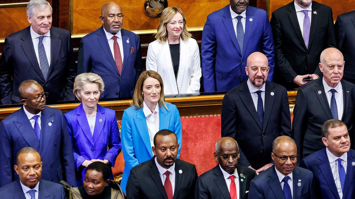 Italian leader Meloni unveils plan to promote Africa development and curb  migration at summit - ABC News