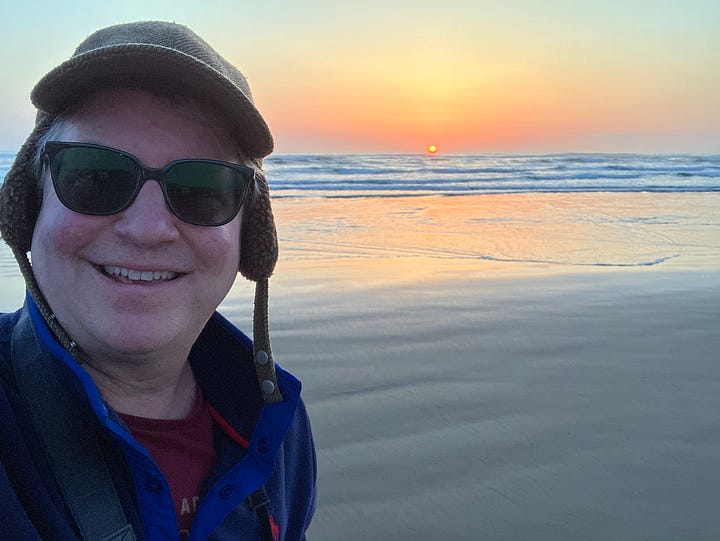Sunsets of the lake, ocean, and Oregon