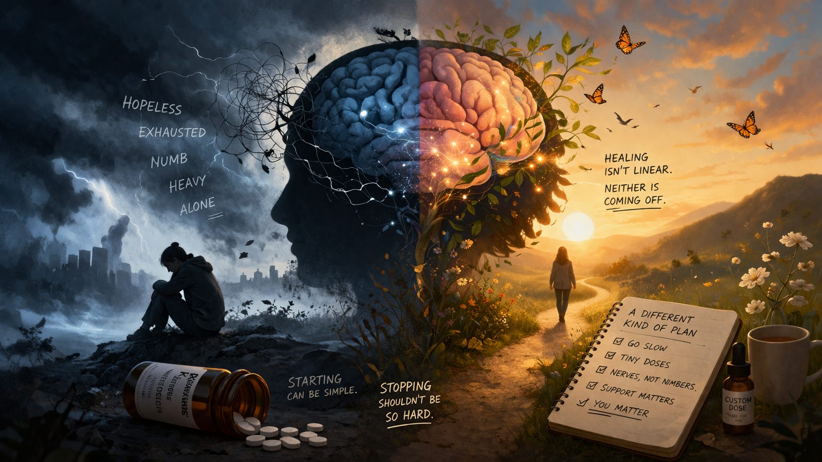 We Built a System for Starting Antidepressants, Not for Helping People Leave Them