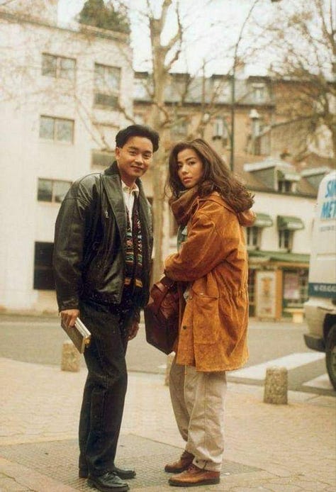 Stills from the films A Better Tomorrow, Once a Thief and The Killer.