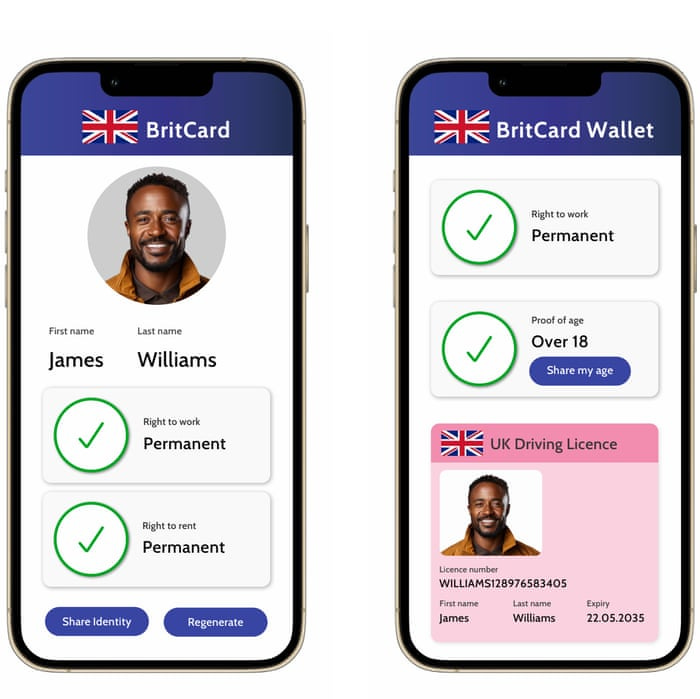 Downing Street exploring options for 'progressive' UK digital IDs | Labour | The Guardian Downing Street exploring options for 'progressive' UK digital IDs | Labour | The Guardian