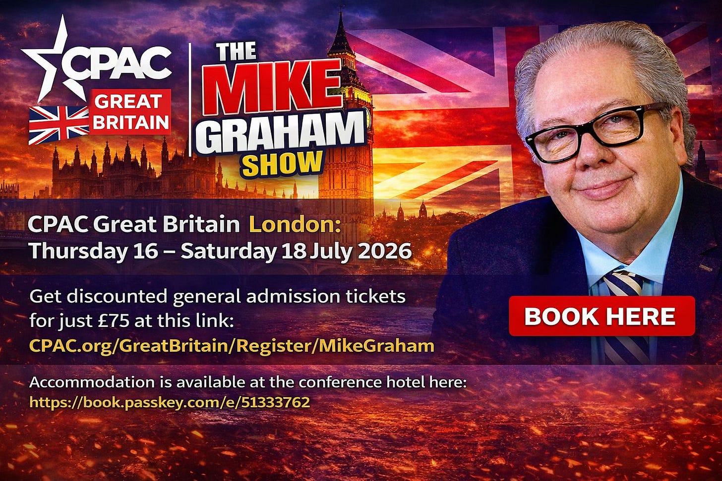 CPAC Great Britain – London 2026 - The Mike Graham Show