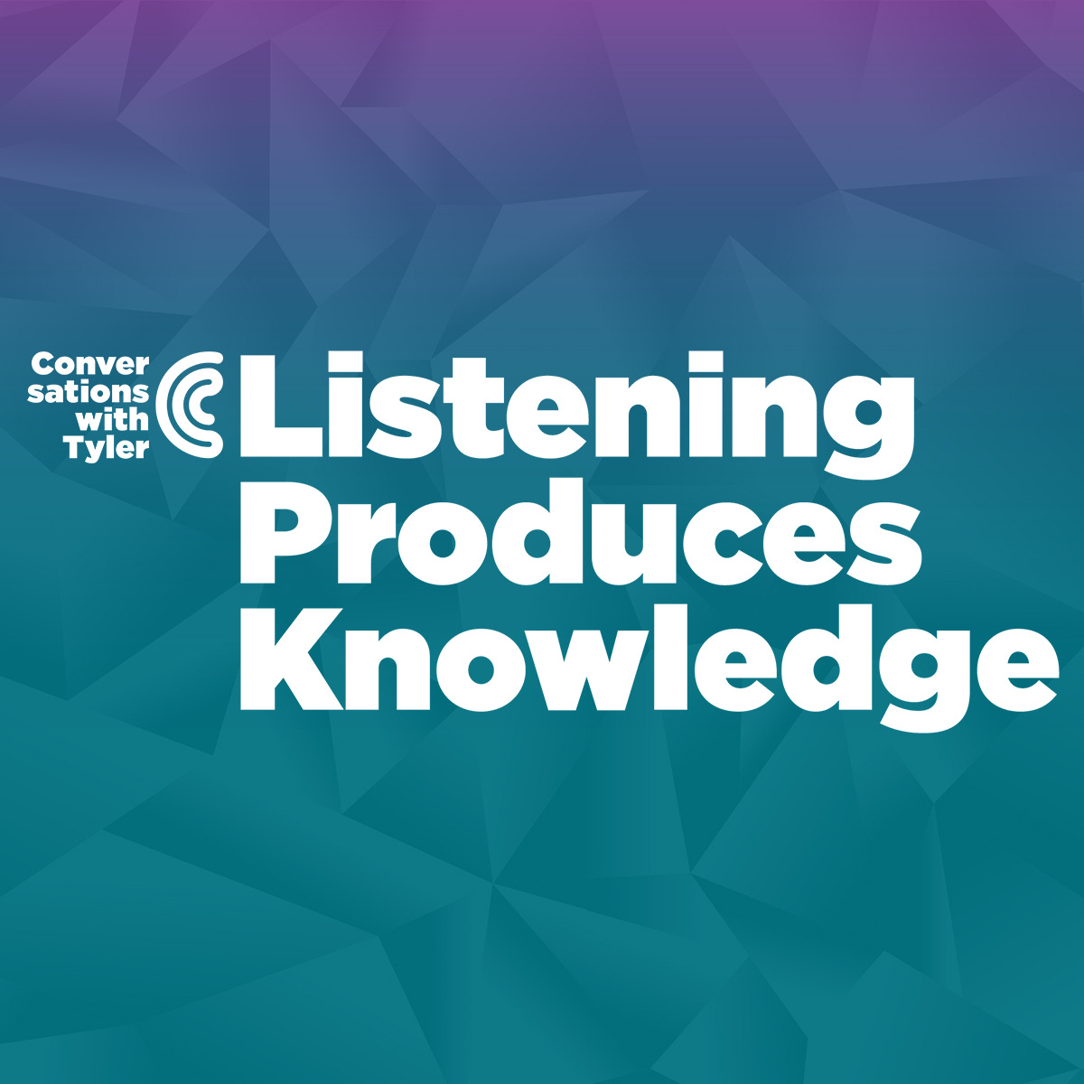 Conversations with Tyler | Listen to Tyler Cowen&#39;s Official Podcast