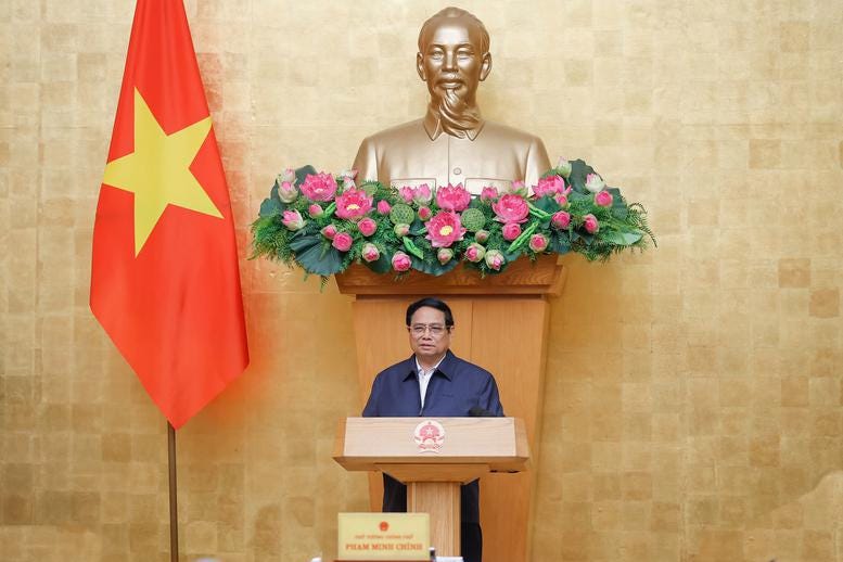 Thủ tướng Phạm Minh Chính chủ trì phiên họp Chính phủ thường kỳ tháng 12/2024 với chương trình làm việc về nhiều nội dung quan trọng - Ảnh: VGP Thủ tướng Phạm Minh Chính chủ trì phiên họp Chính phủ thường kỳ tháng 12/2024 với chương trình làm việc về nhiều nội dung quan trọng - Ảnh: VGP
