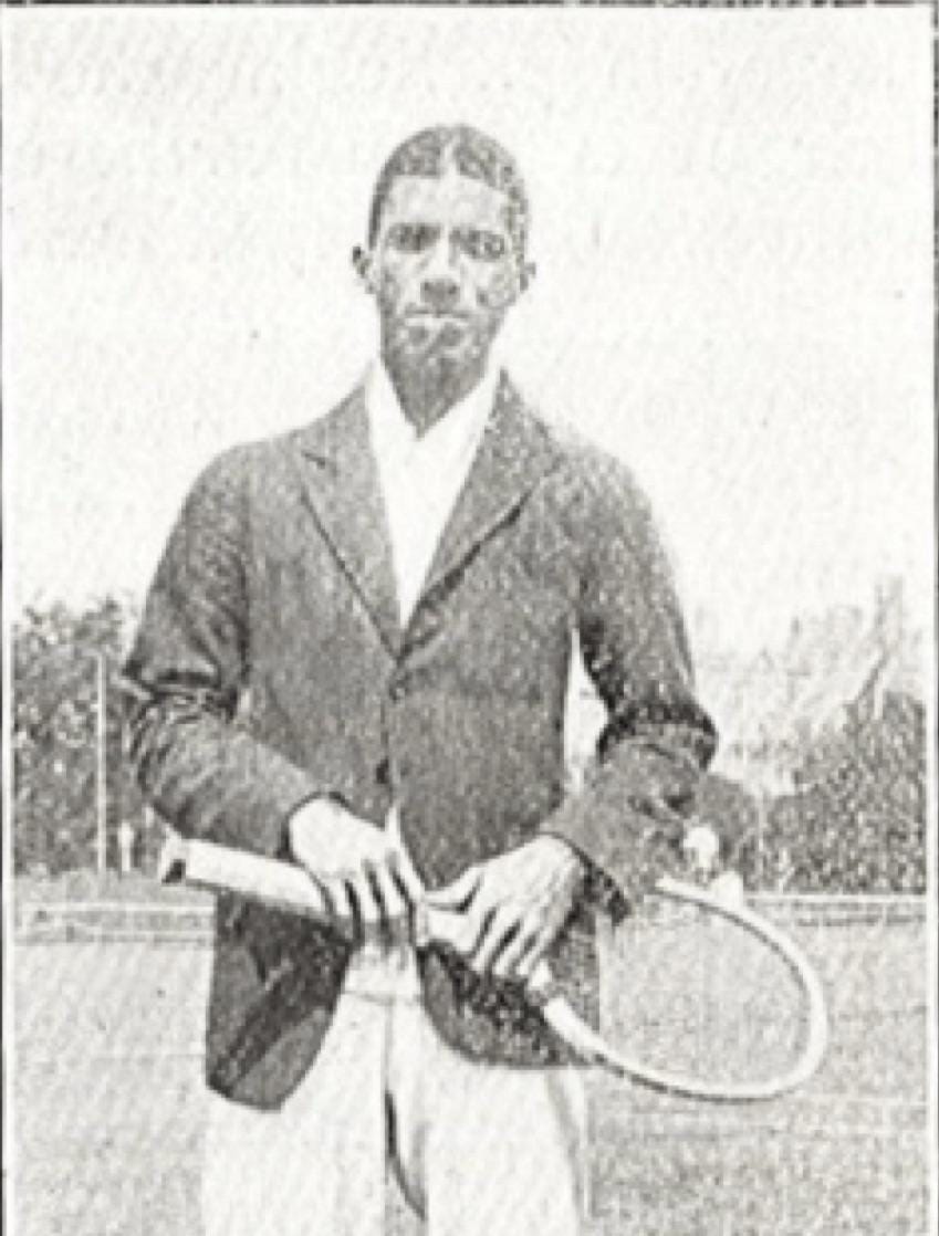 Bertrand Milbourne Clark, the first Black man to play at Wimbledon in 1924, decades before Arthur Ashe. This rare surviving photo captures an extraordinary legacy, almost lost to history.