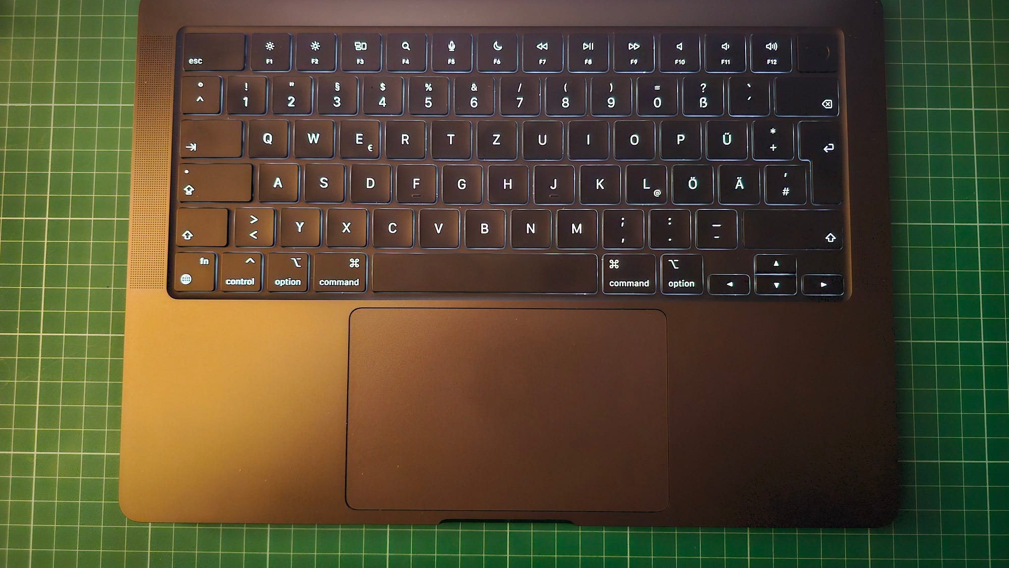 Macbook Pro M4 Keyboard - Photo by Author