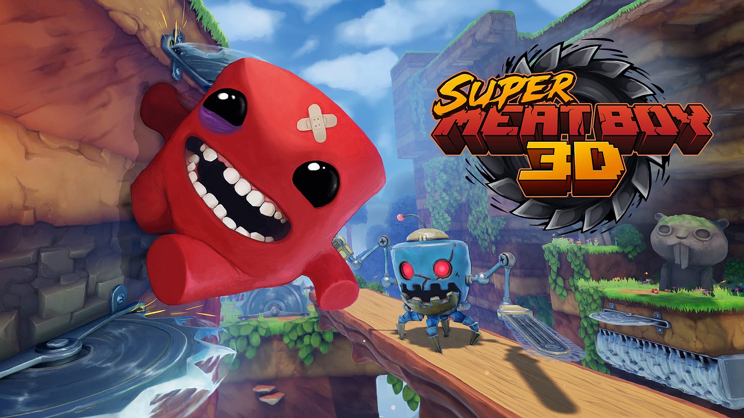 Super Meat Boy 3D Coming Soon - Epic Games Store Super Meat Boy 3D Coming Soon - Epic Games Store