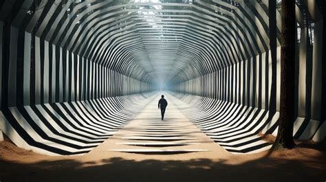 Premium Photo | Distorted reality boundaries