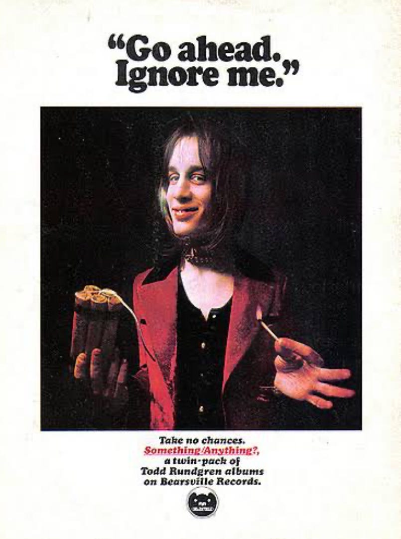 Todd Rundgren's “Something/Anything”: One of the Most Memorable