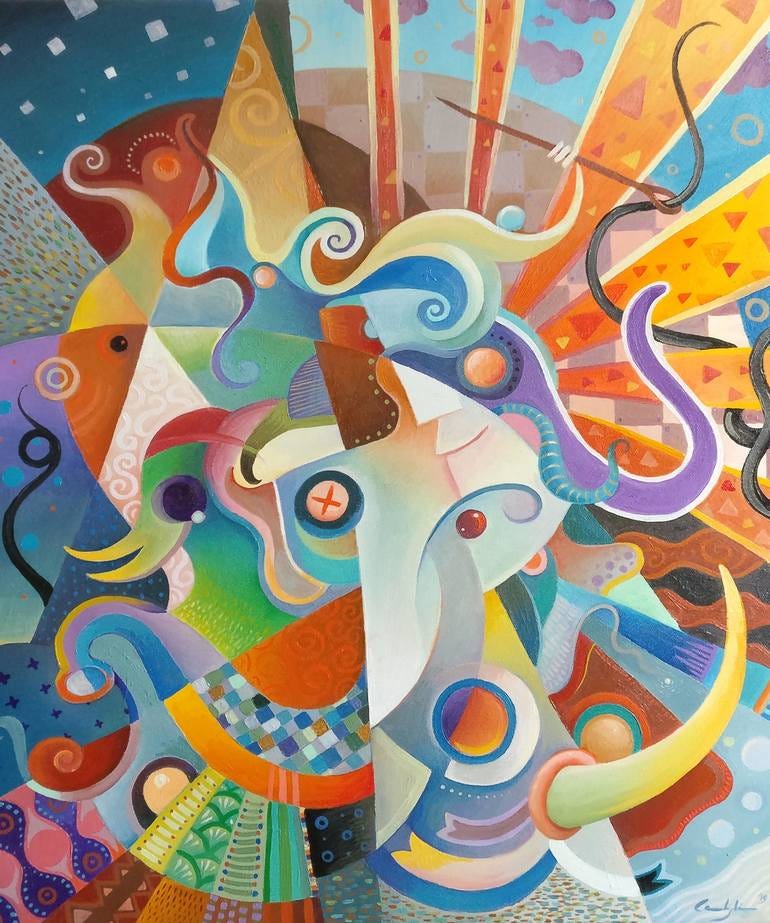 Impossible seems Painting by Martin Cambriglia | Saatchi Art