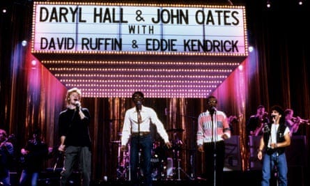 Hall & Oates with David Ruffin and Eddie Kendrick in 1985 Hall & Oates with David Ruffin and Eddie Kendrick in 1985