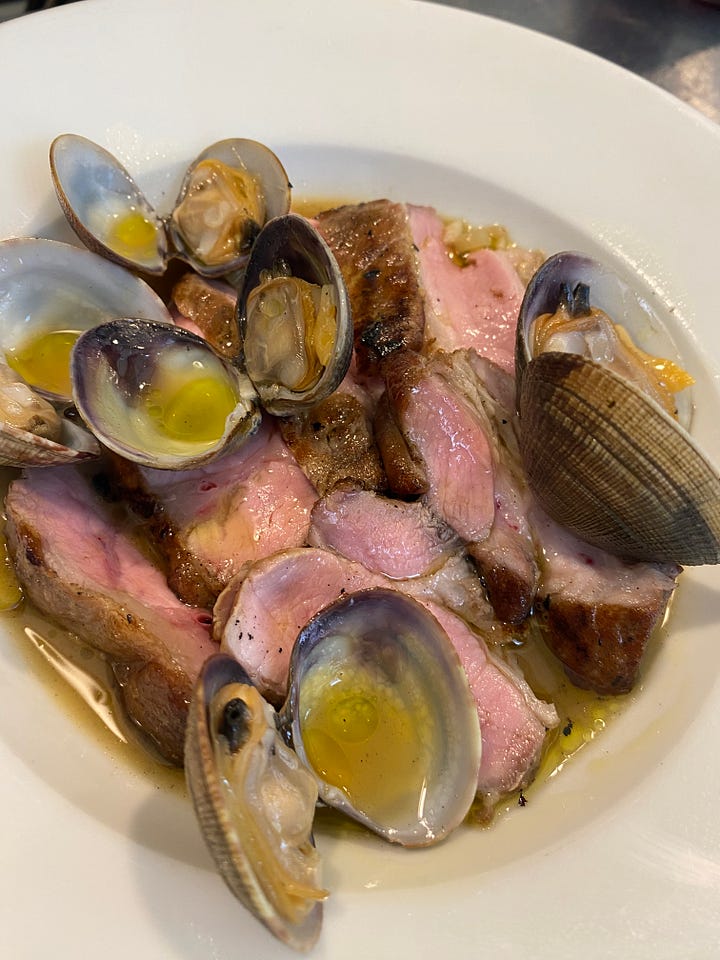 Dishes from Erst in Manchester 