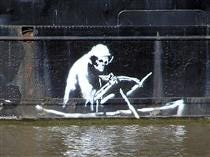 Death, Banksy, 2005 (fair use) Death, Banksy, 2005 (fair use)