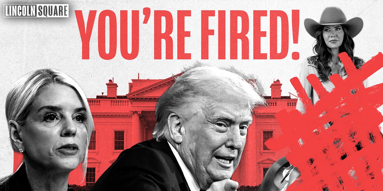 Trump Was Always Going to Fire a Woman First