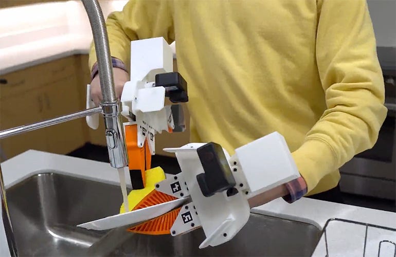 Stanford researcher discusses UMI gripper and diffusion AI models - The  Robot Report