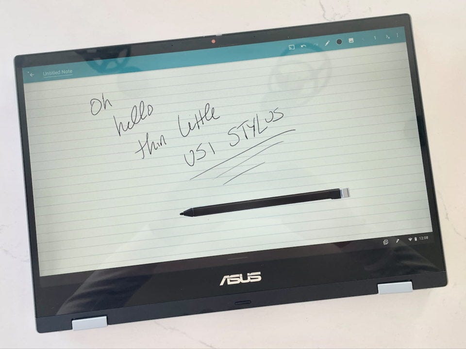 USI Chromebook stylus