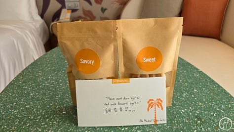 Standard Pattaya: Welcome amenities & mini bar