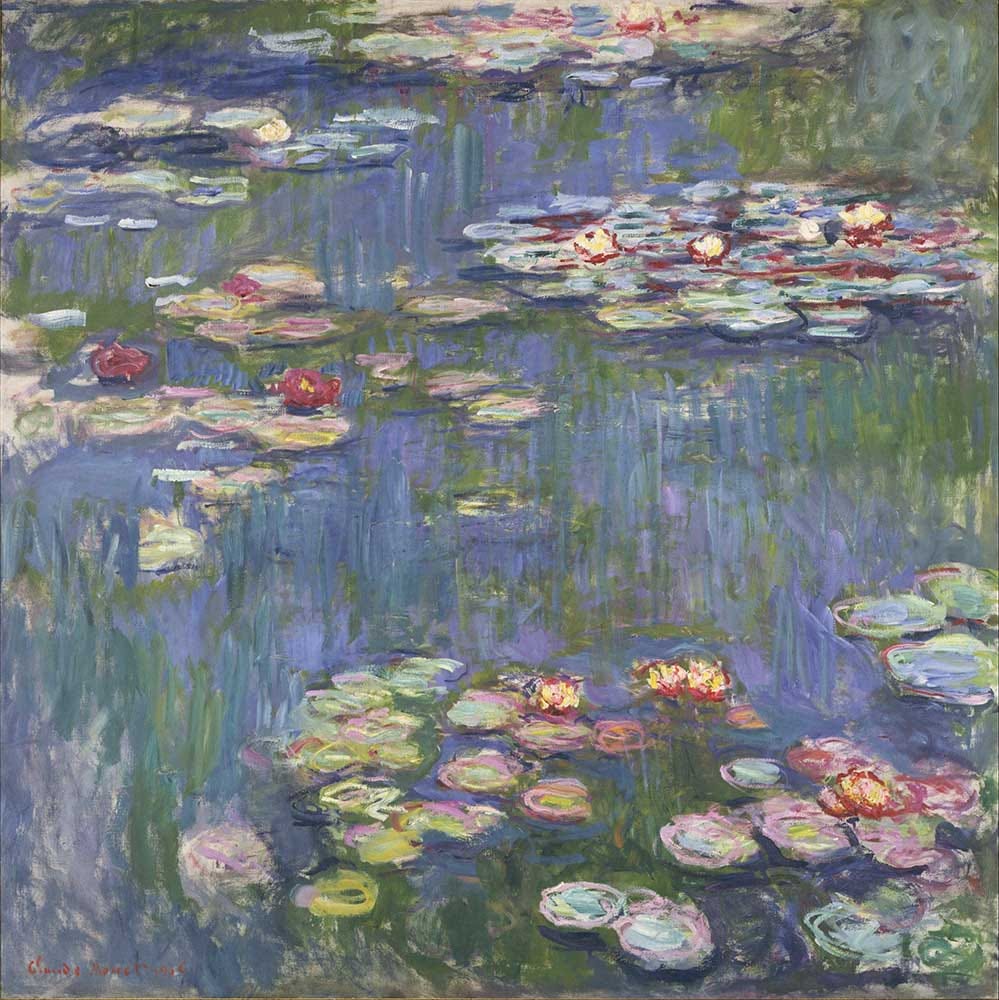 Claude Monet Nilüferler 02 1916 tarihli - istanbul sanat evi