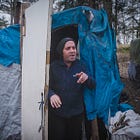 Zigenska tiggare totalförstör friluftsområde: "Vi har ockuperat området"