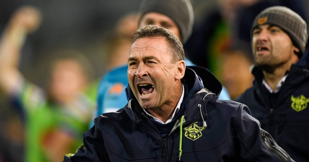Is Ricky Stuart's job under pressure at the Raiders? | Riotact Is Ricky Stuart's job under pressure at the Raiders? | Riotact