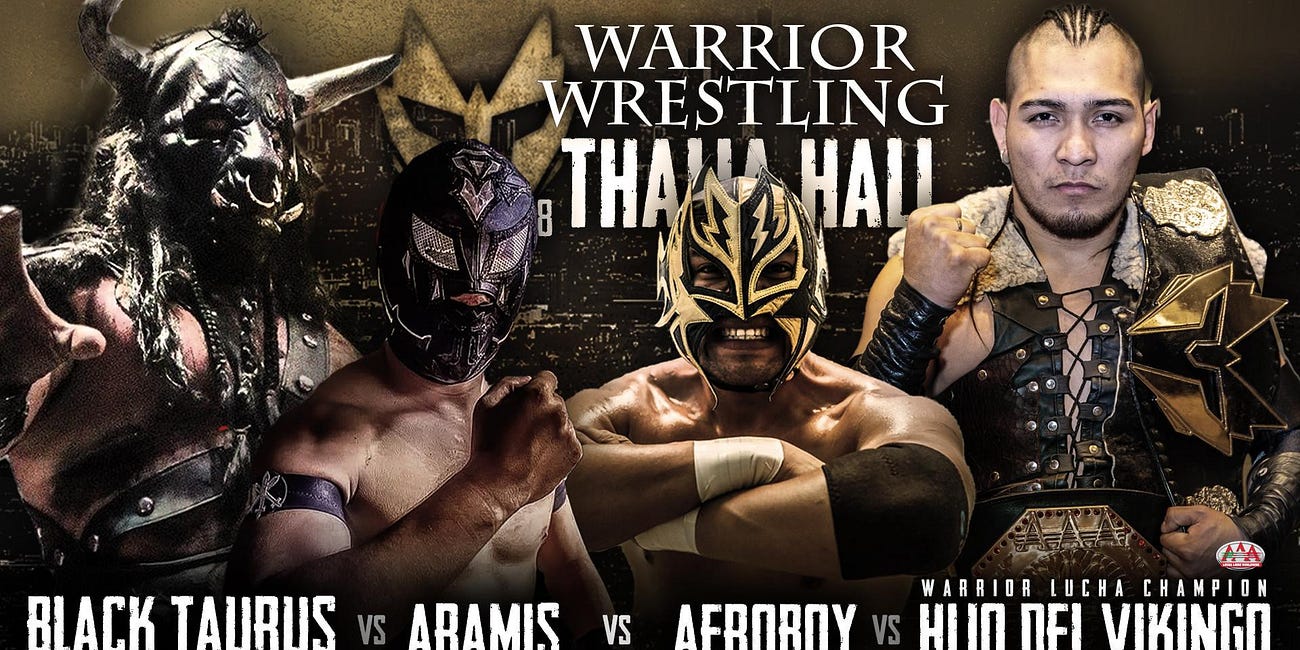 Promoter's Corner - Steve From Warrior Wrestling - Episode 2 - Lucha Championship 4 Way