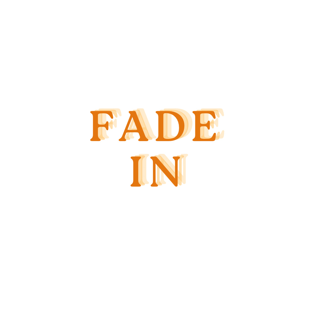 Artwork for Fade In