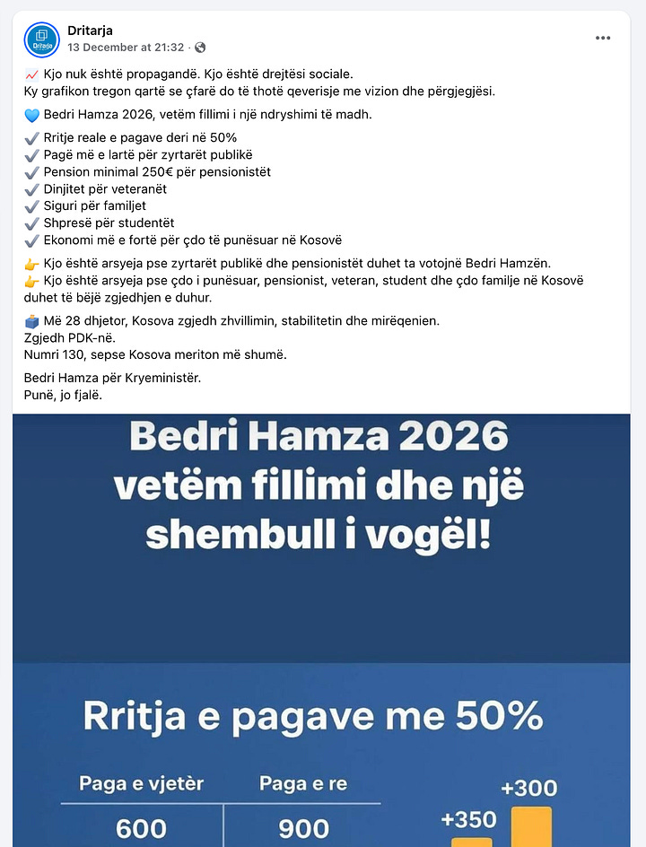 Postimet e Portalit 'Dritarja'