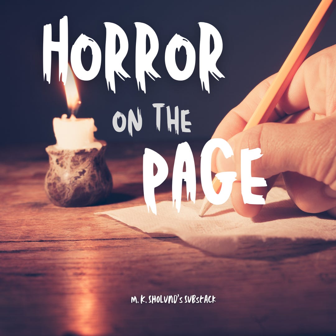 Horror on the Page