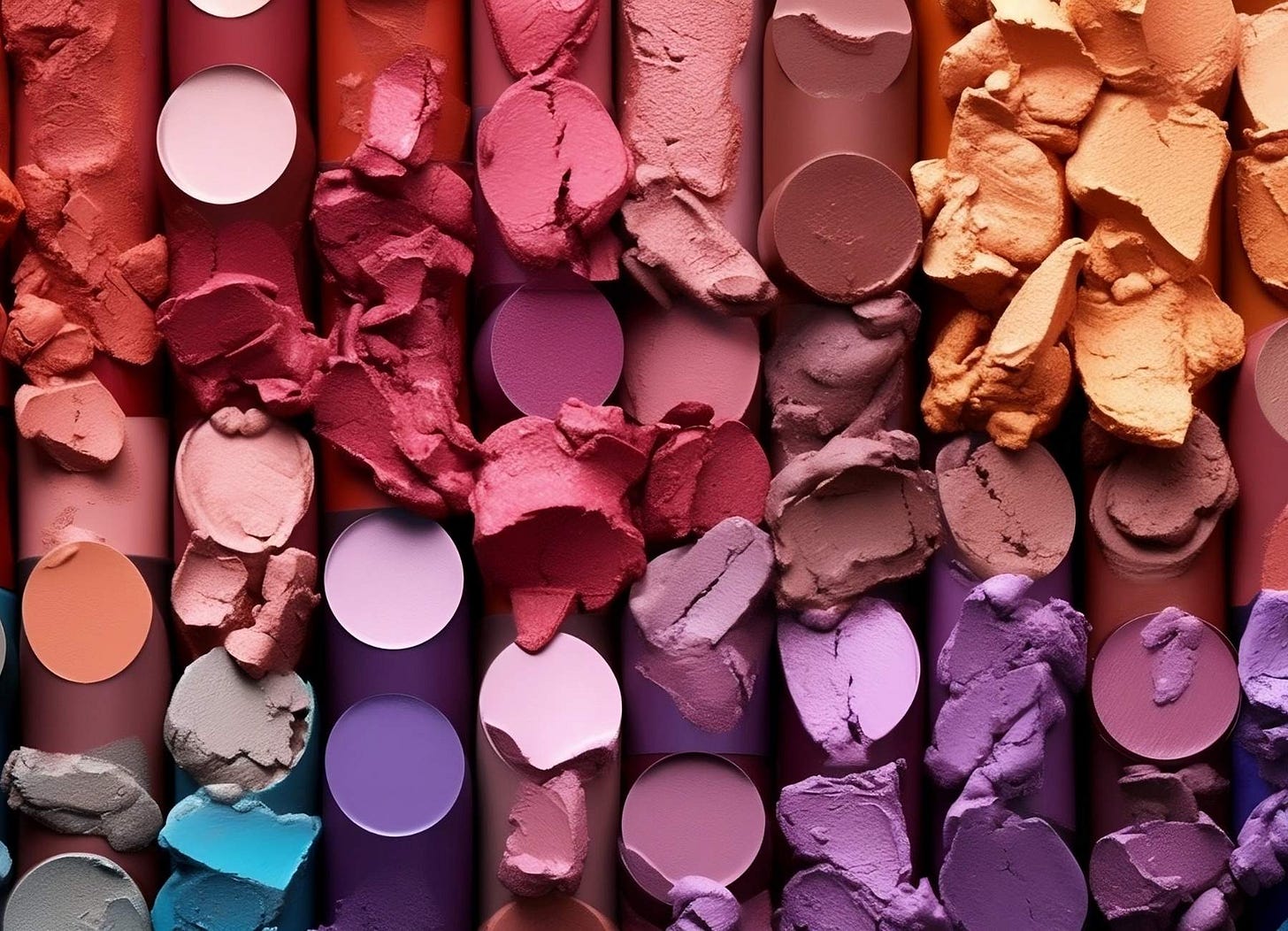 le principe de la gamme pour une marque de cosmétiques et maquillage le principe de la gamme pour une marque de cosmétiques et maquillage