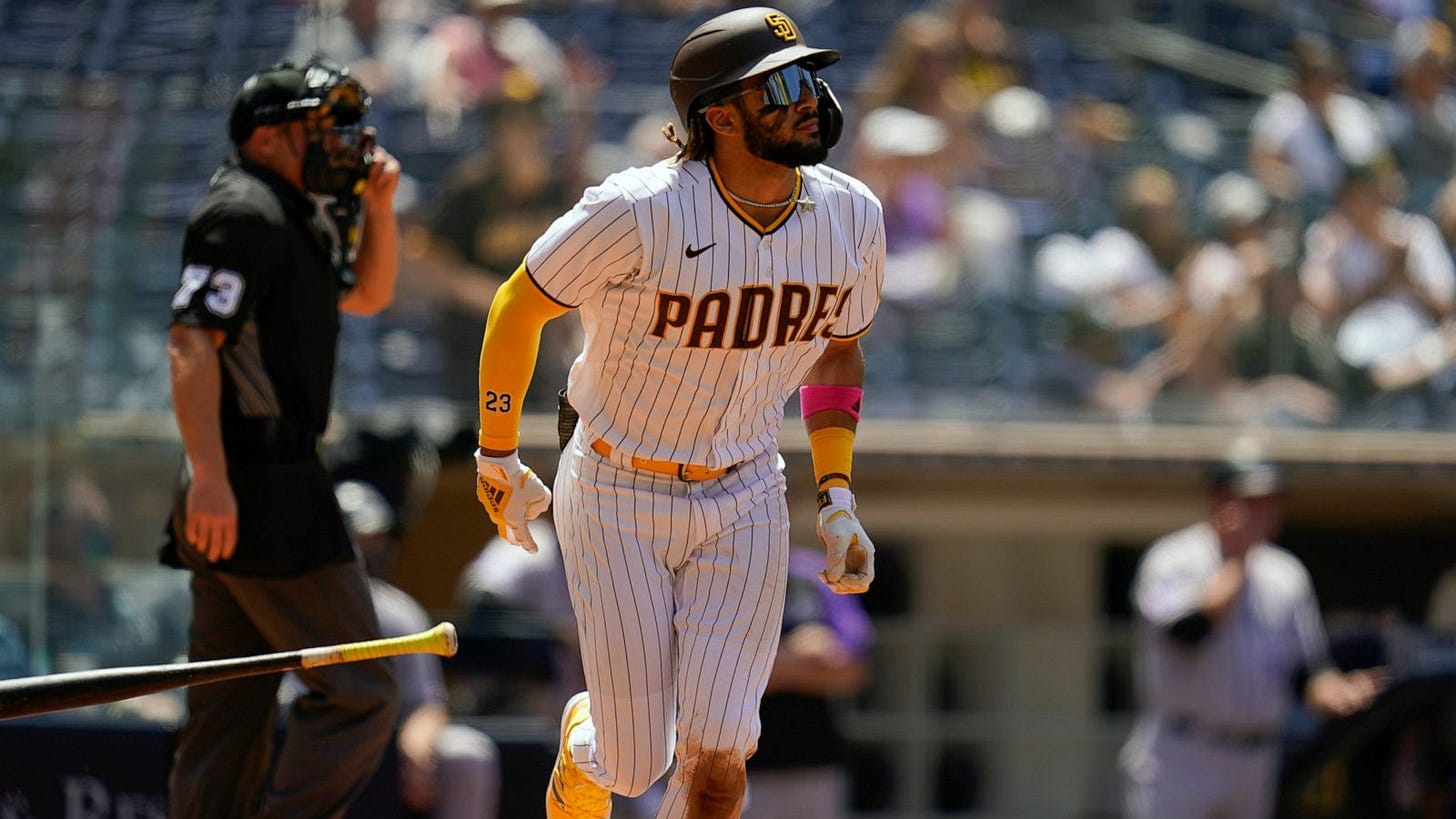 Tatis homers, 4 for 4 in return, Padres beat Rockies 3-0 - ABC News