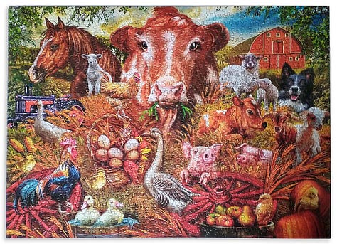 My Collection of Ceaco Puzzles