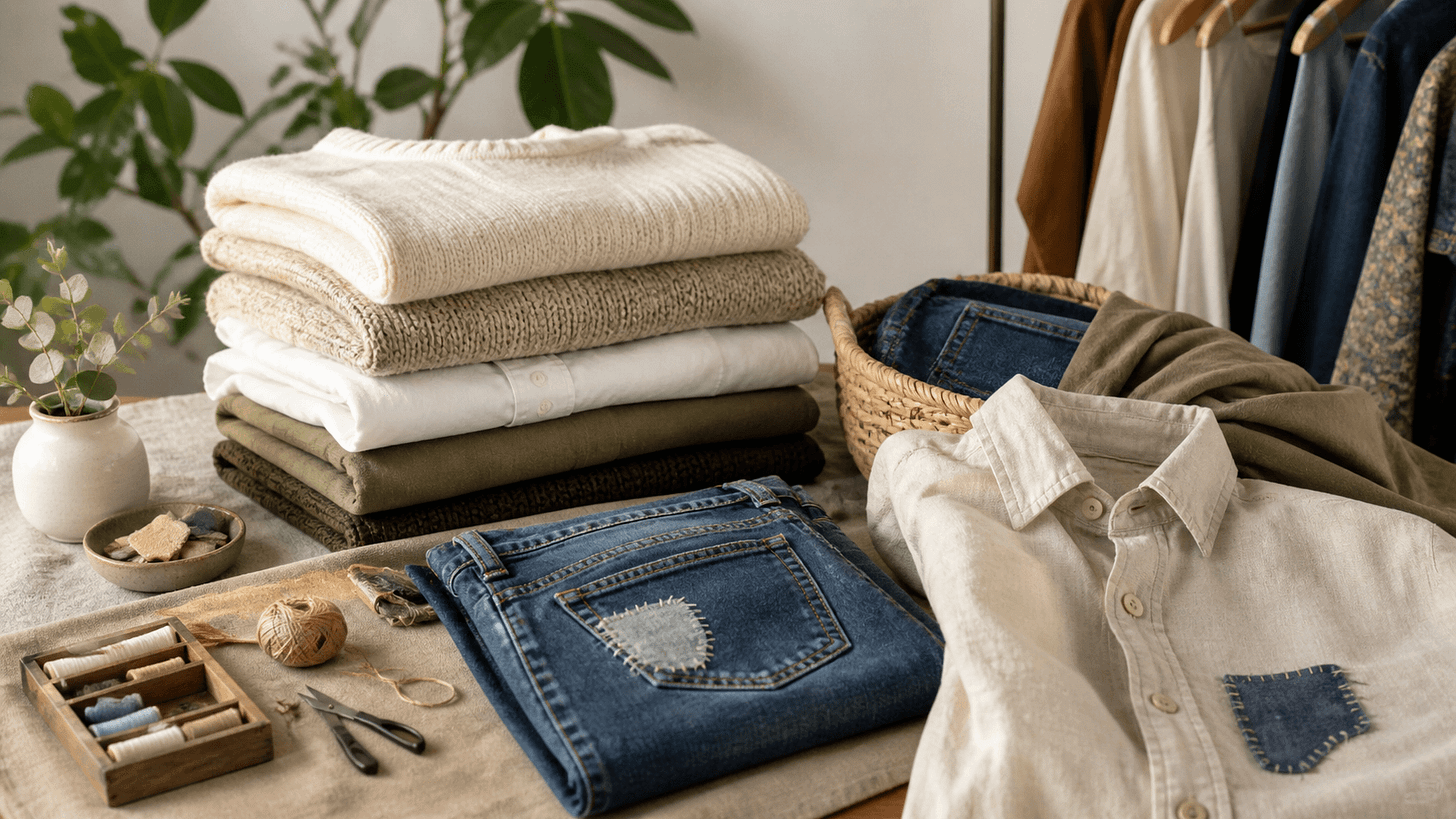 recycling clothes