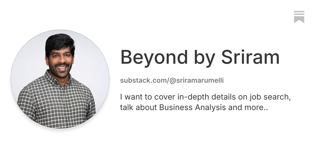 Beyond by Sriram | Substack