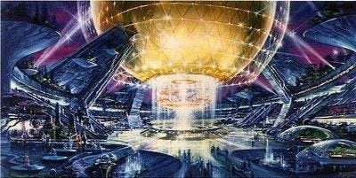 disney westcot ventureport and spacestation earth