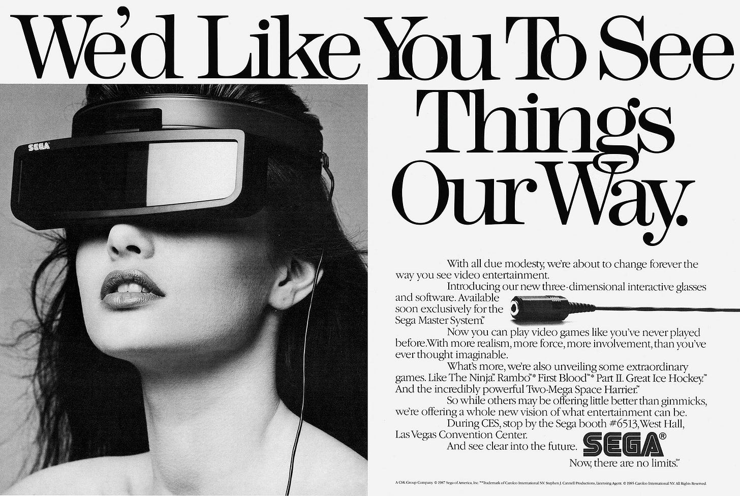 Sega - Wed Like You to See Things Our Way - US - USA All sides - Scans -  SMS Power!