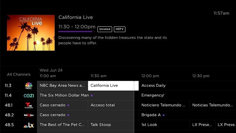The Roku Channel screenshot