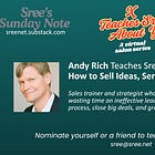 Learning How to Sell with Andy Rich