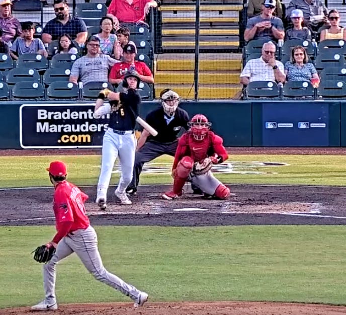 Rynders Homers Back-to-Back Nights, Marauders Fall 6-4 to Threshers