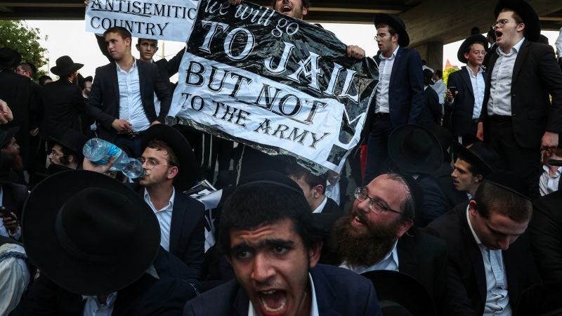 Ultra-Orthodox party in Israel urges young Haredi men to resist draft | CNN