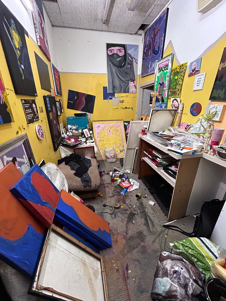 My art studio renewal.