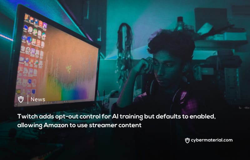 Twitch Default Enables Opt-Out for AI Training