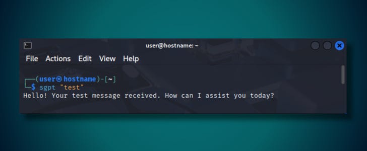 ShellGPT (SGPT): AI-Powered Command-Line Productivity Tool