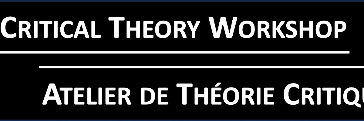 Critical Theory Workshop | Substack