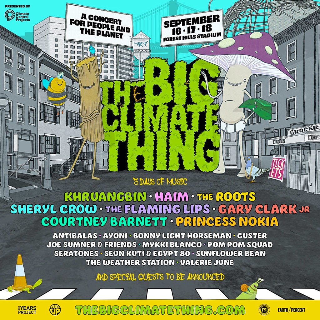 The Flaming Lips, Khruangbin, Courtney Barnett, more playing The Big  Climate Thing fest in NYC